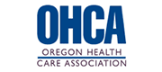 Logo for OHCA, the Oregon Health Care Association. Timberhill Place is a member of OHCA.