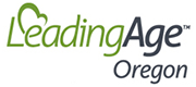 Logo for LeadingAge Oregon. Timberhill Place is a member of LeadingAge Oregon.